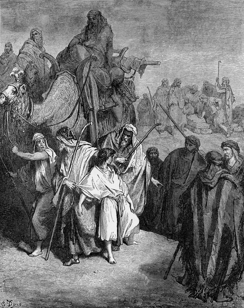 Joseph Sold into Egypt by Gustave Dore