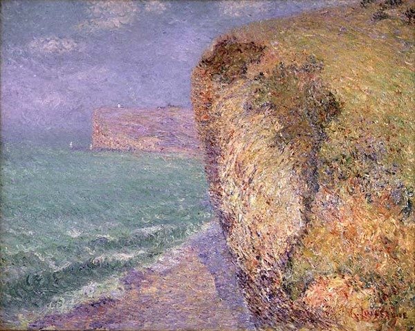 Cliffs at Grainval by Gustave Loiseau