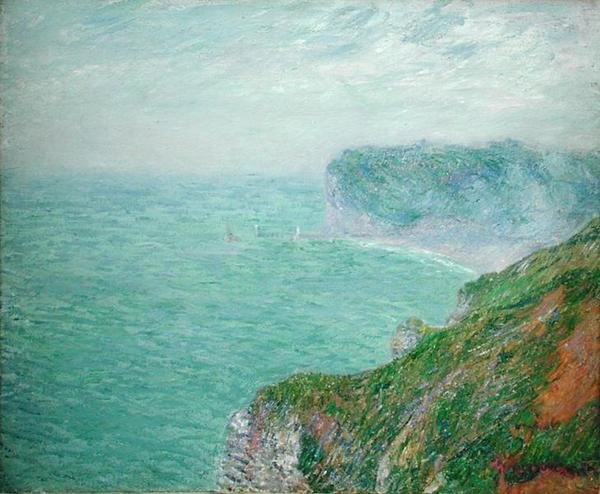 The Cliffs at Fecamp by Gustave Loiseau