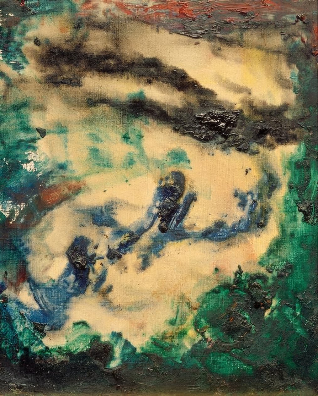 Untitled (Color Sketch) by Gustave Moreau