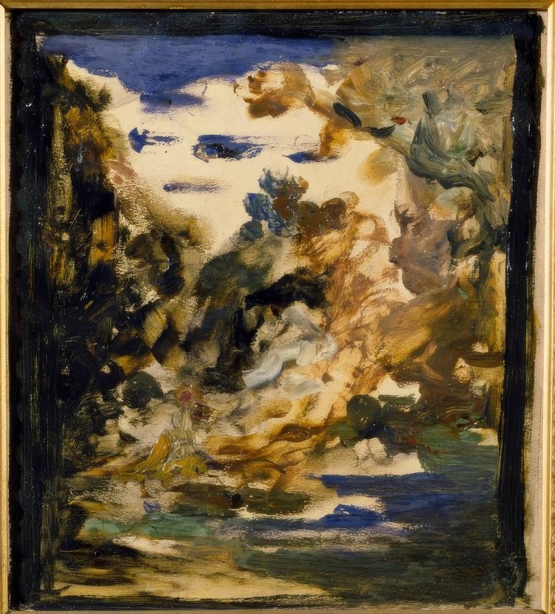 Untitled (Color Sketch) by Gustave Moreau