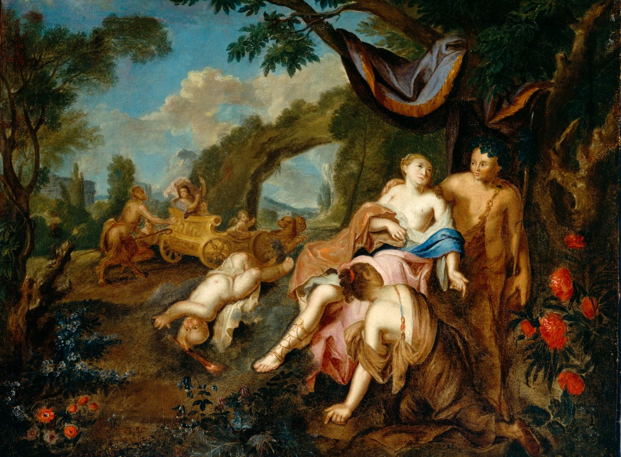 Bacchus and Ariadne by Gustavus Hesselius