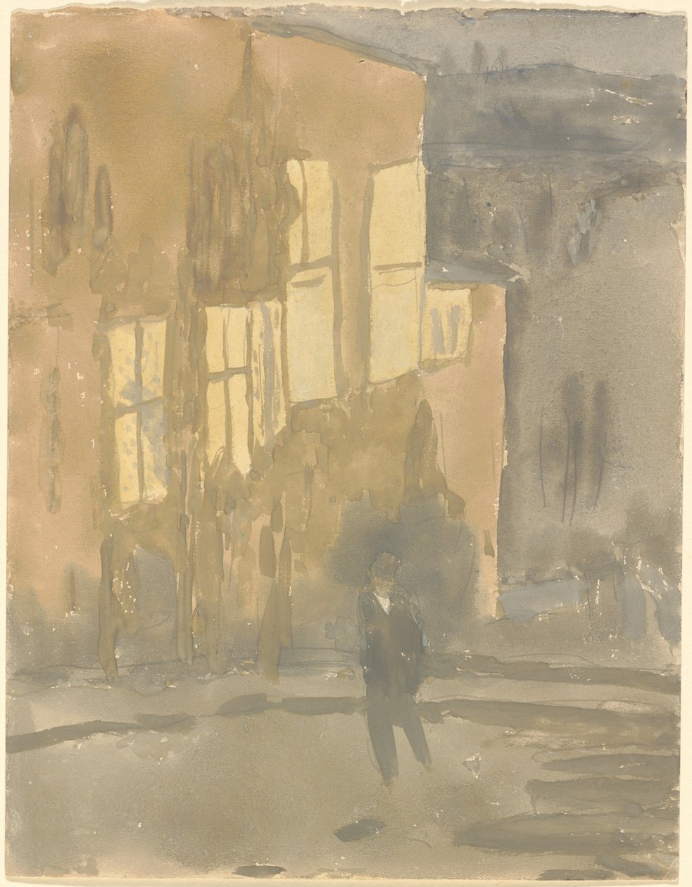 Street at Night, Meudon by Gwen John