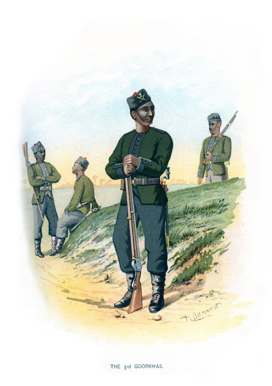 The 3rd Goorkhas by H. Bunnett
