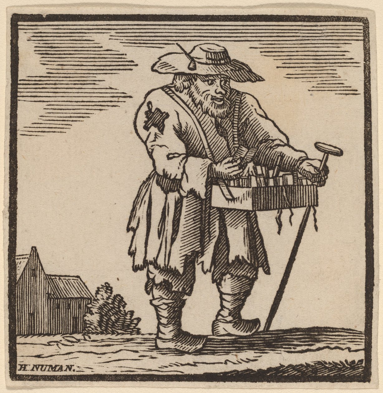 A Book Peddler by H. Numan