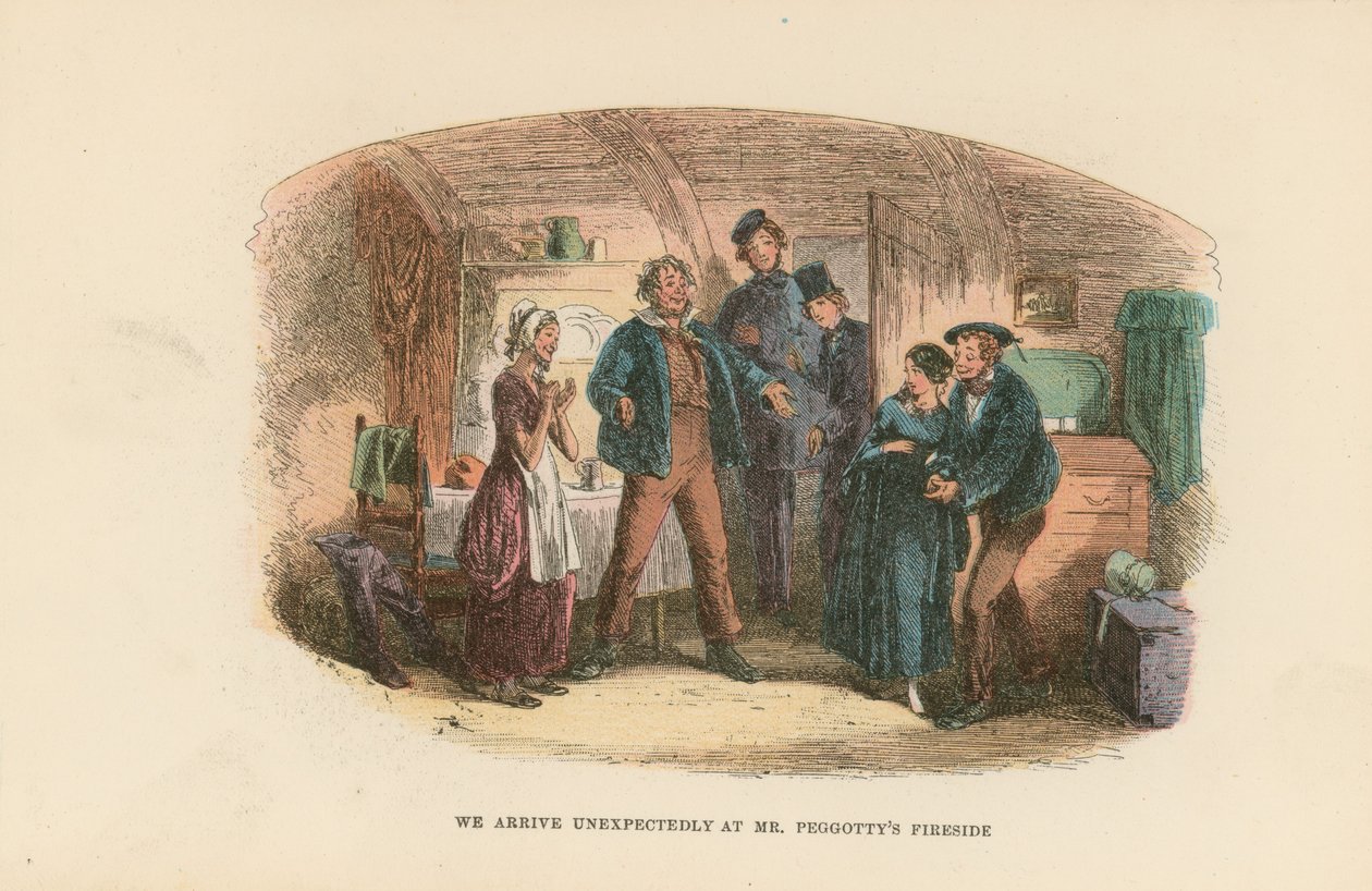 Illustration for David Copperfield by Hablot Knight Browne