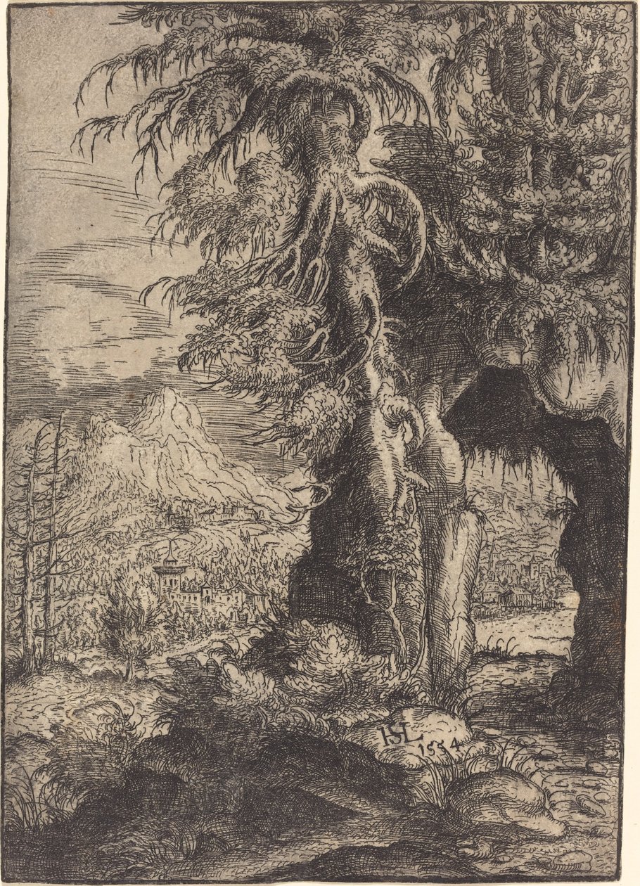 The Gate in the Rocks by Hanns Lautensack