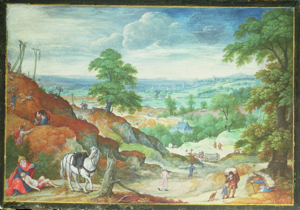 The Good Samaritan by Hans Bol