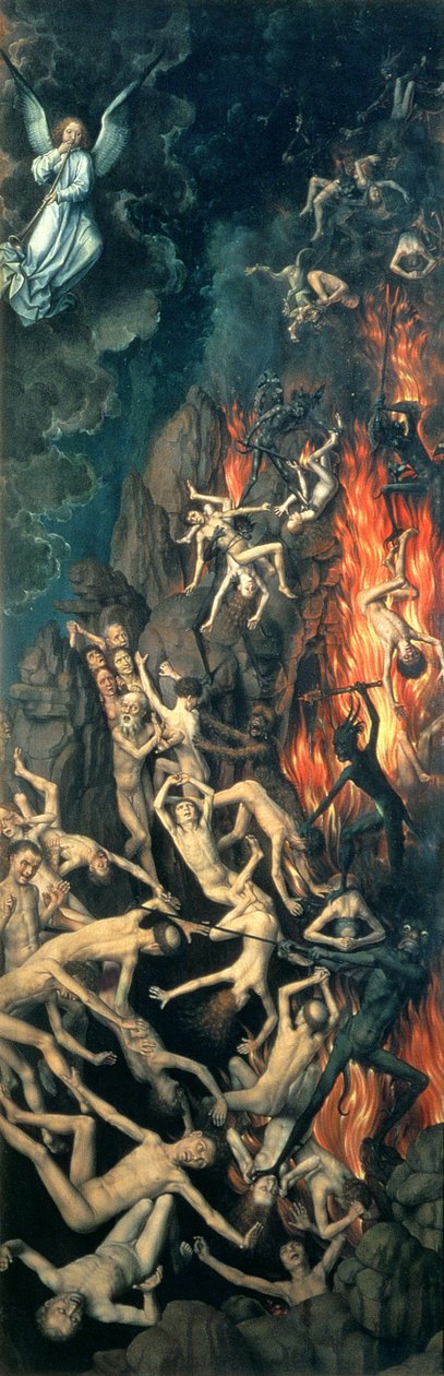 The Last Judgement (detail) by Hans Memling