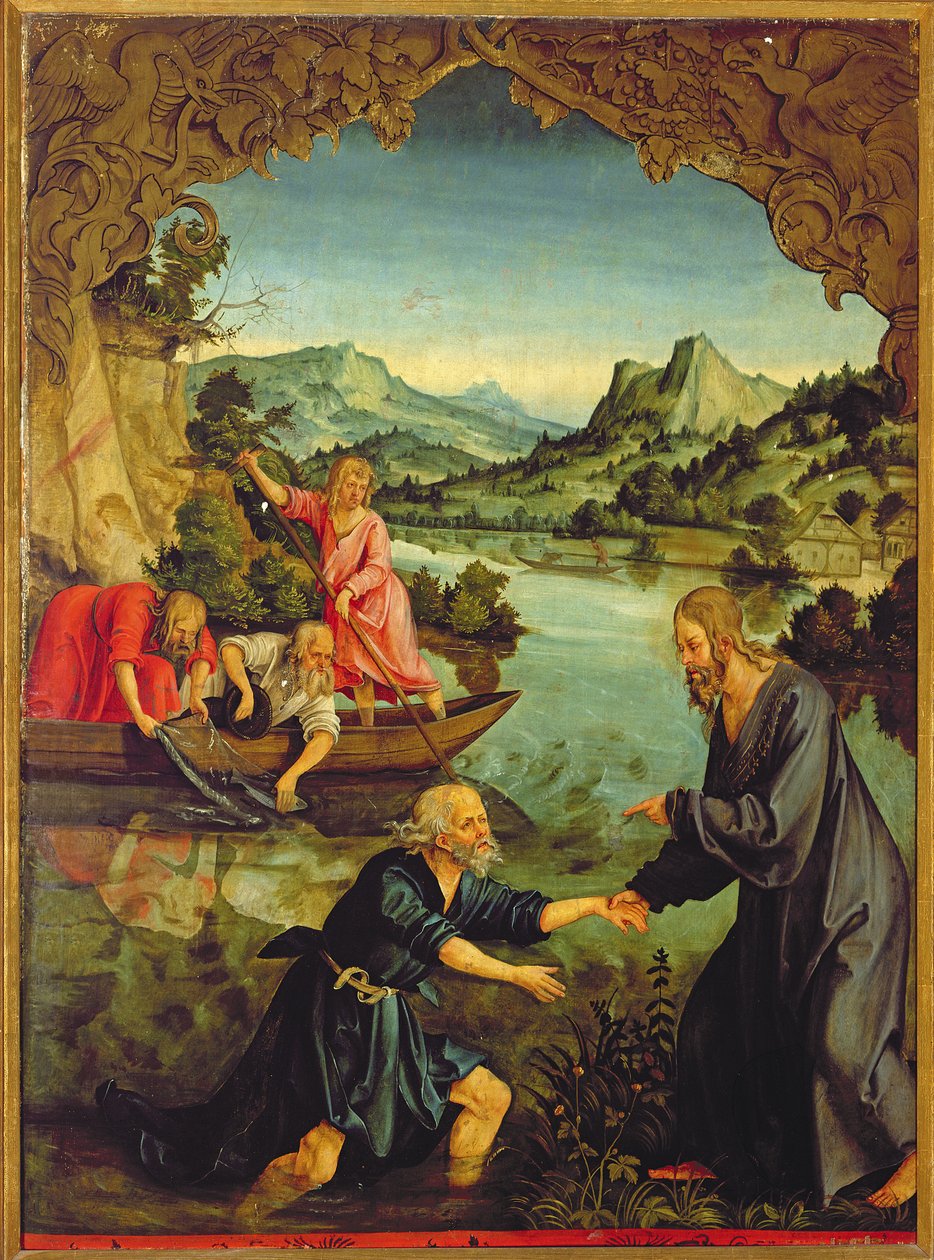 Calling of St. Peter by Hans Suess Kulmbach