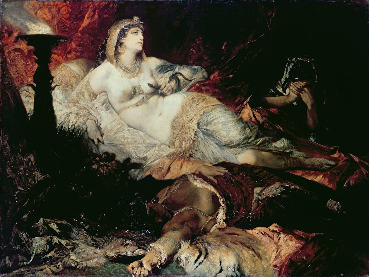 Death of Cleopatra by Hans Makart