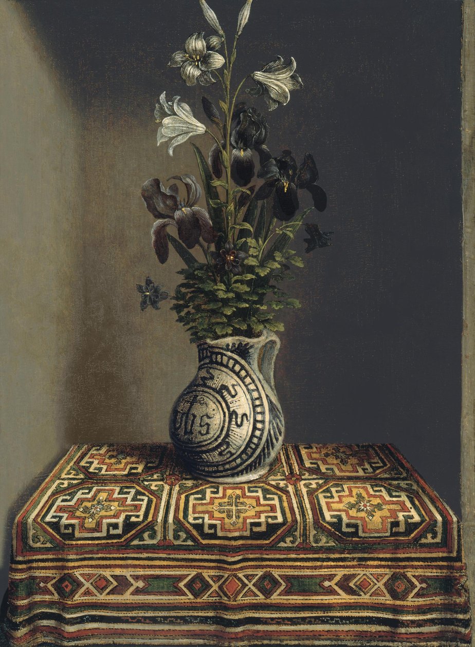 Flowers in a Jug by Hans Memling