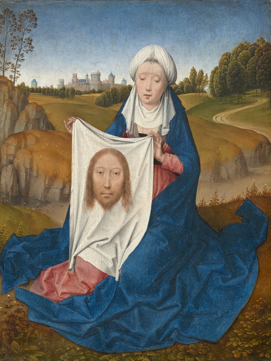 Saint Veronica (obverse) by Hans Memling