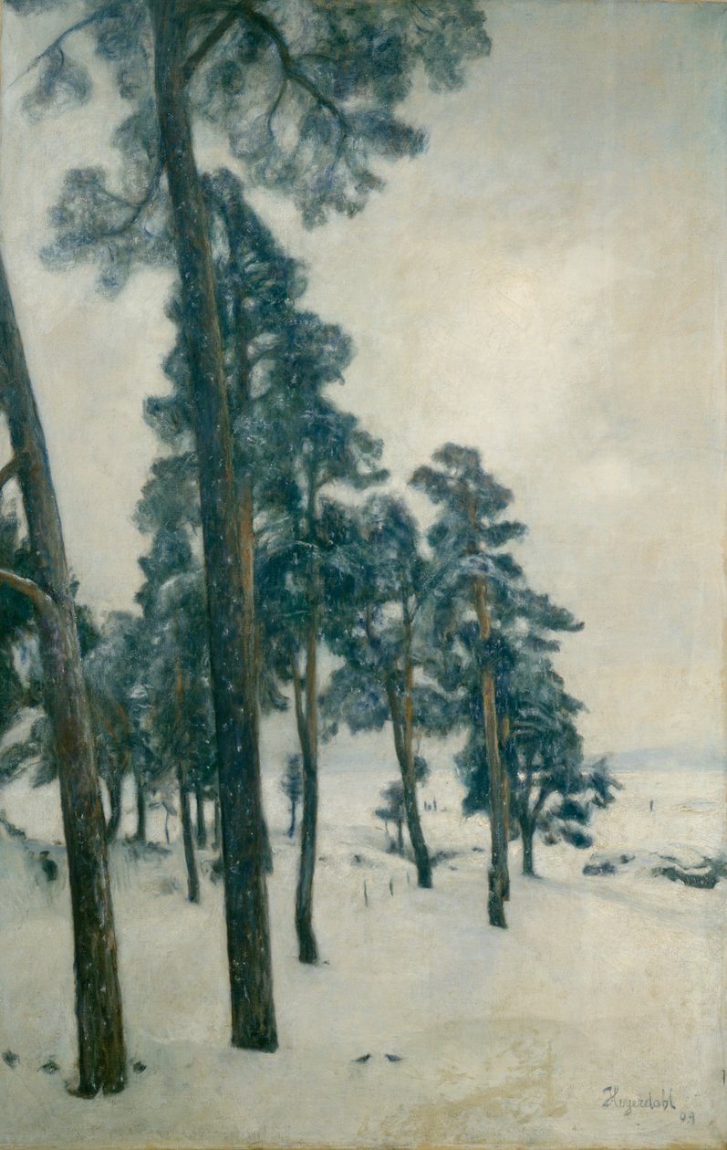 From Bogstad Lake by Hans Olaf Heyerdahl
