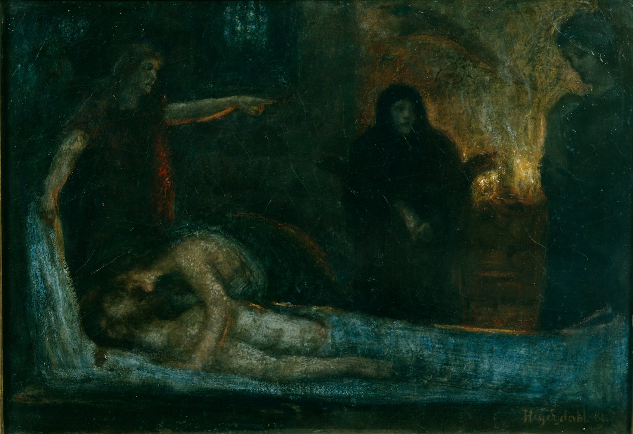 Mythological Scene by Hans Olaf Heyerdahl