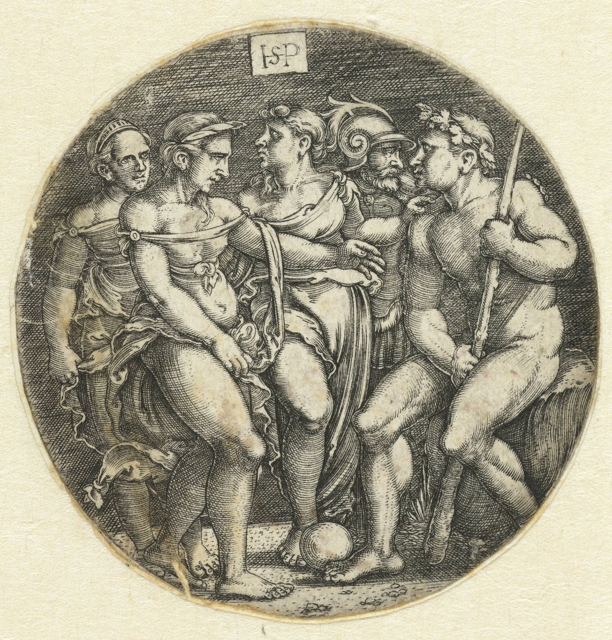 Judgment of Paris by Hans Sebald Beham