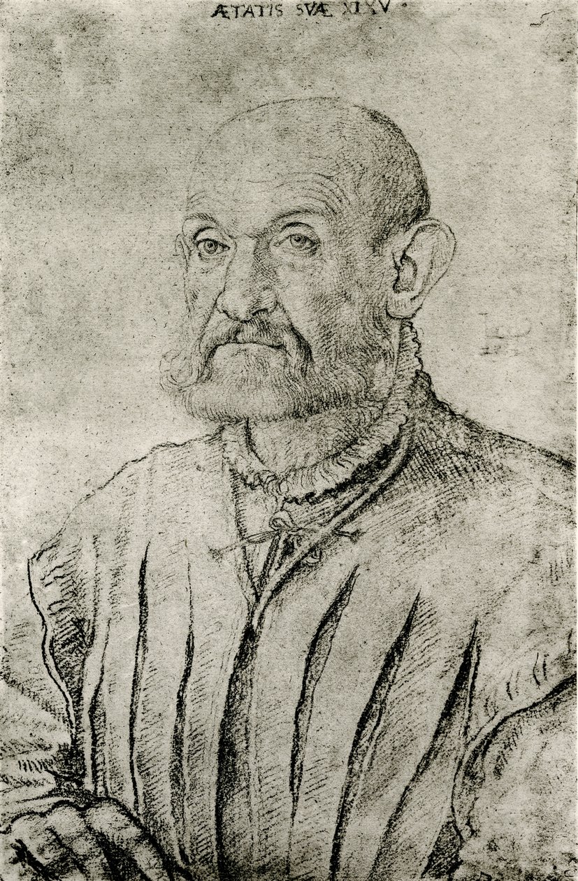 Portrait of a Stranger by Hans Sebald Beham