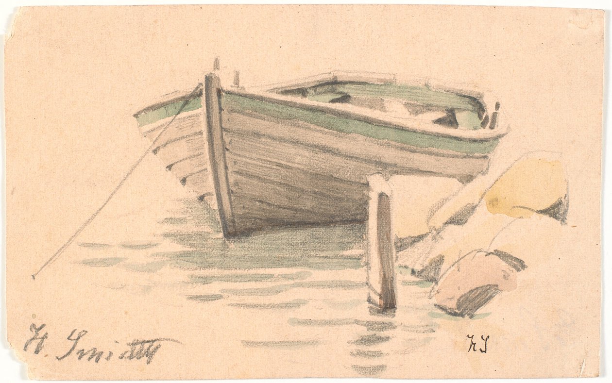 A Rowboat by Hans Smidth