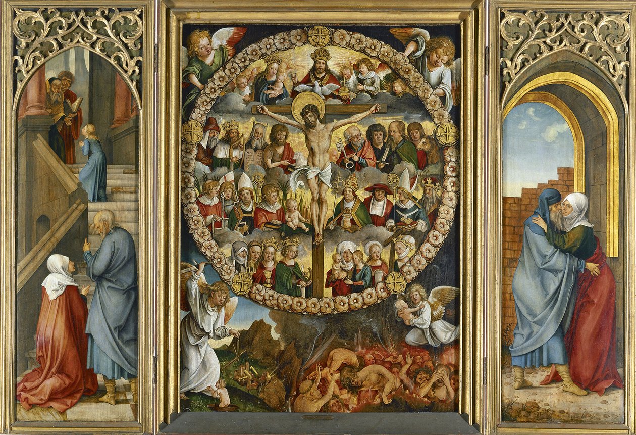Triptych of the Rosary by Hans Suess Kulmbach von