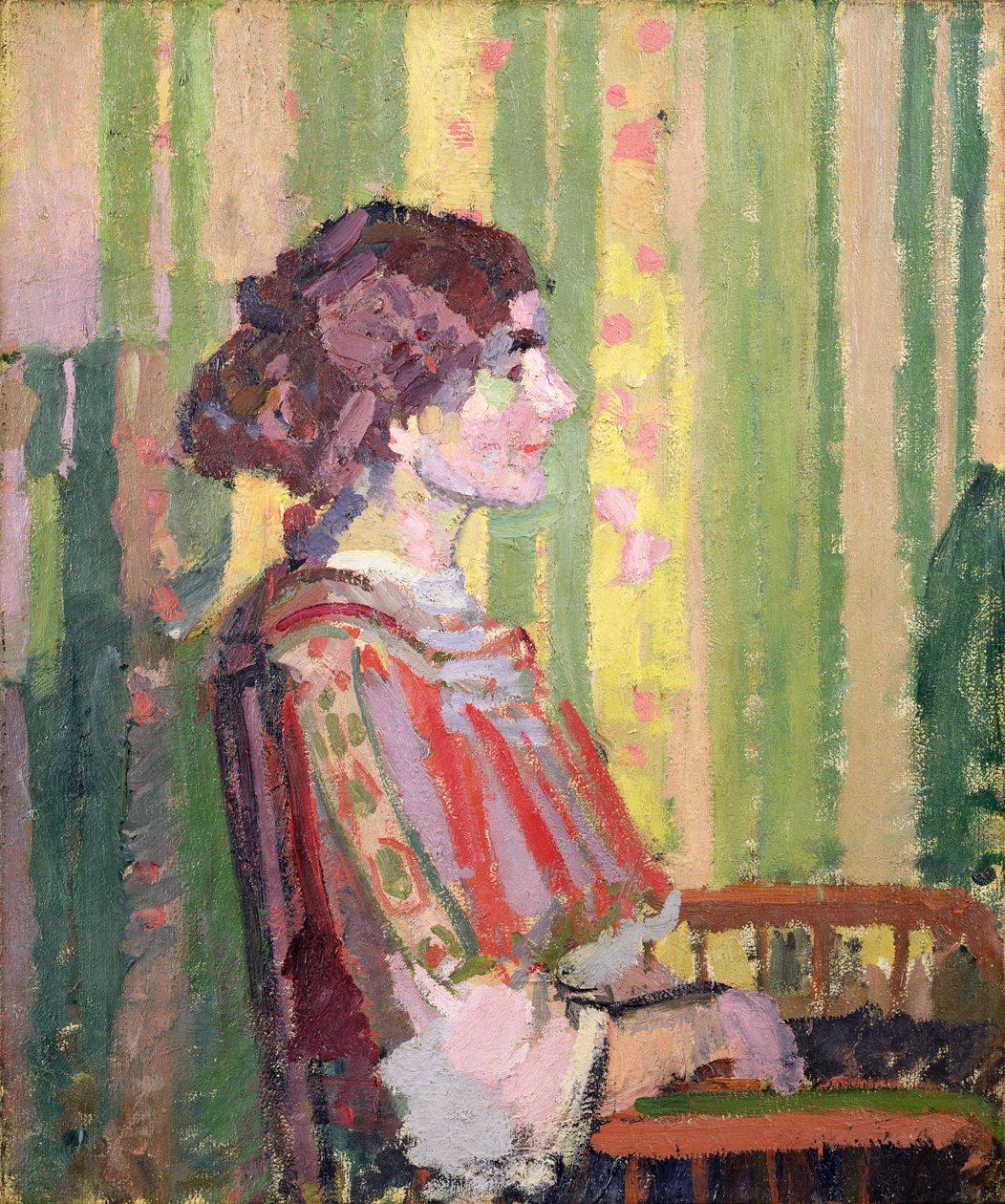 Mrs Robert Bevan by Harold Gilman