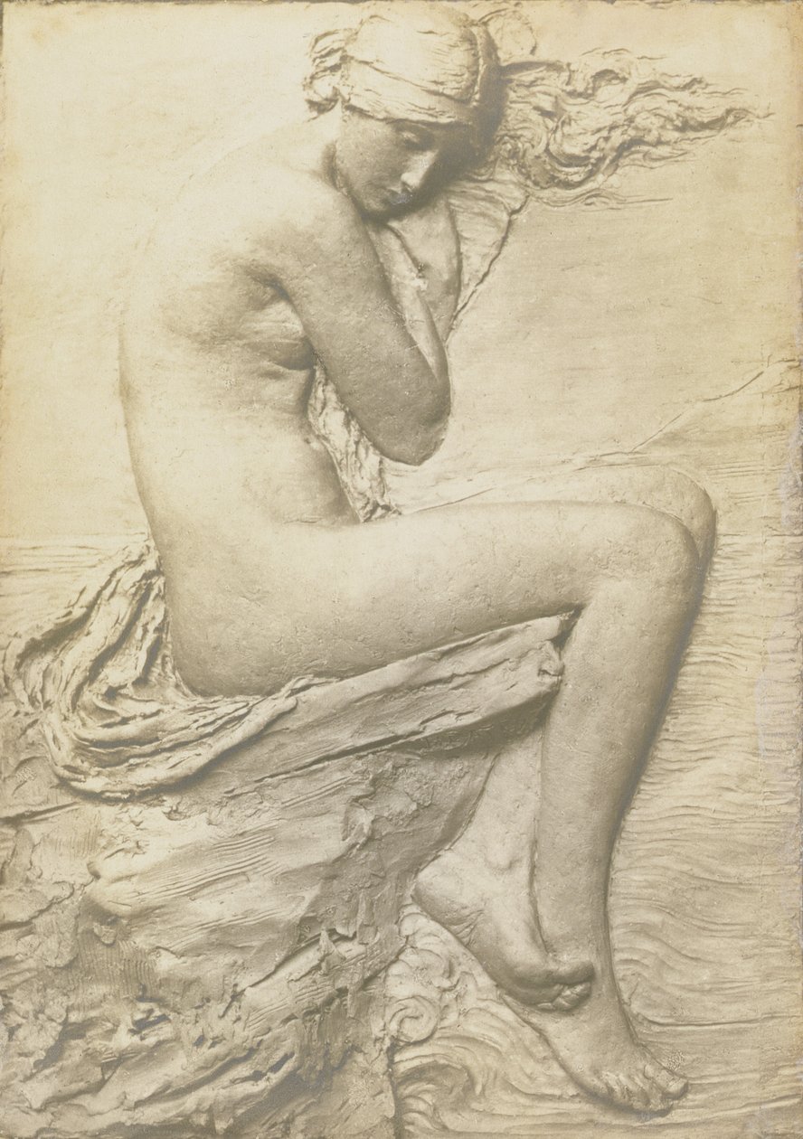 The Story of Psyche: Psyche (silvered bronze) by Harry Bates