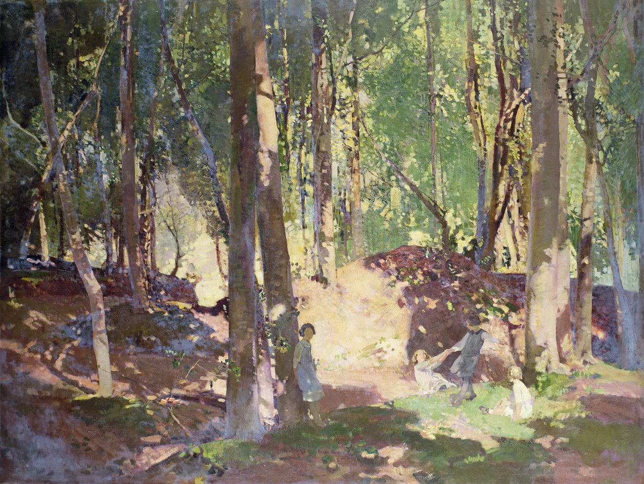Morning in the Woods by Harry Watson
