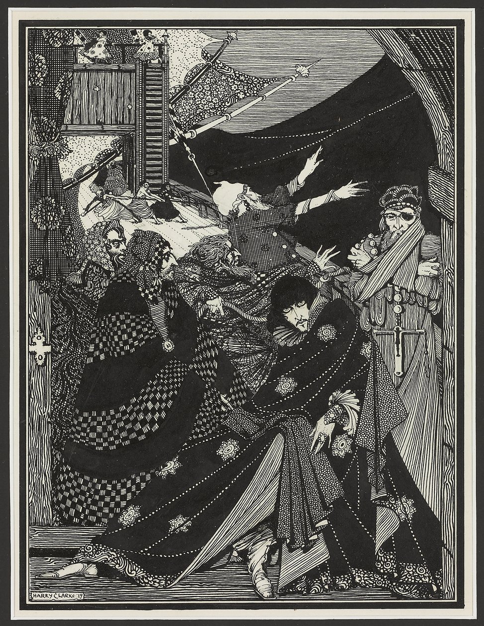 Message Found in a Bottle by Harry Clarke