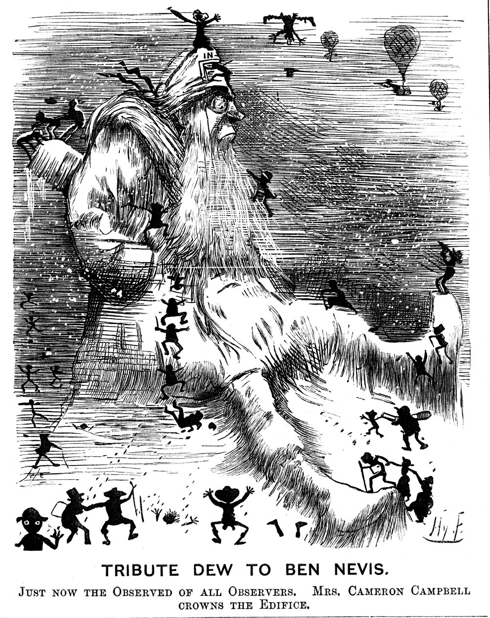 Tribute Dew to Ben Nevis by Harry Furniss