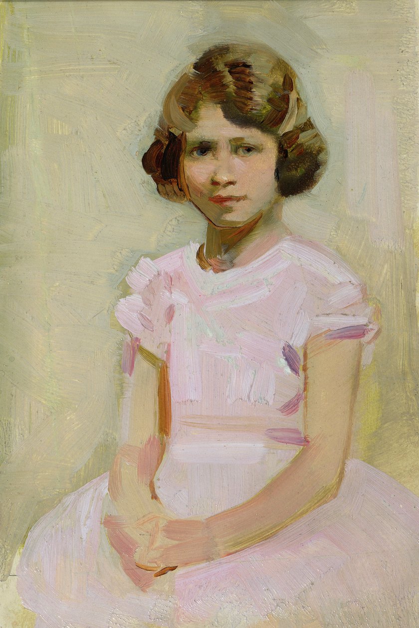 H.M. The Queen as Princess Elizabeth by Harry Watson