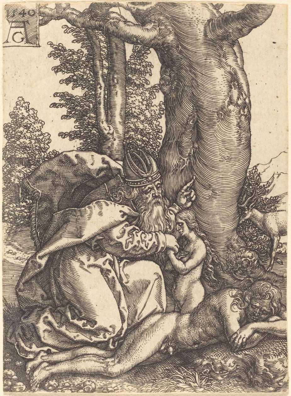 The Creation of Eve by Heinrich Aldegrever