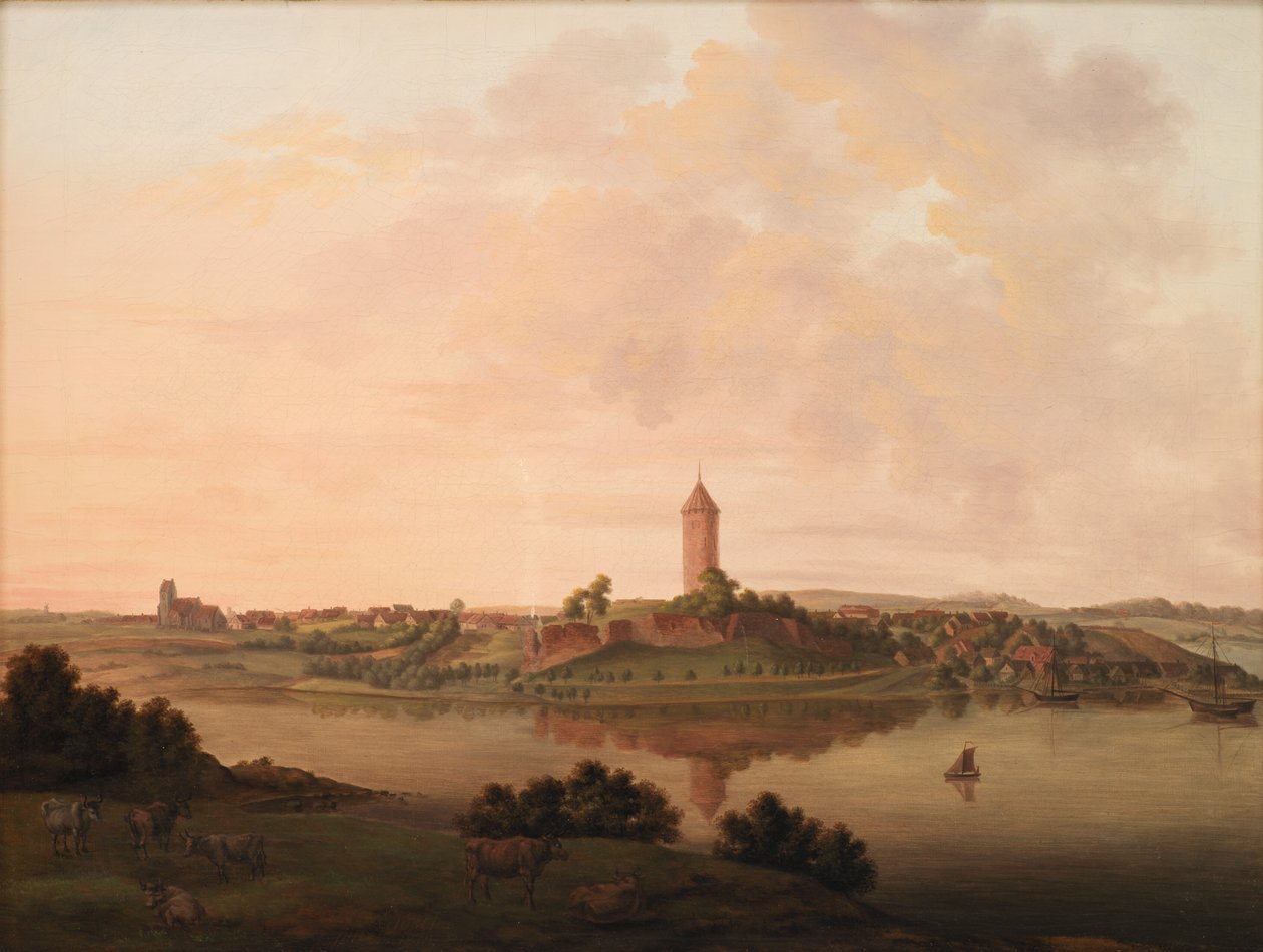 View of Vordingborg by Heinrich Grosch