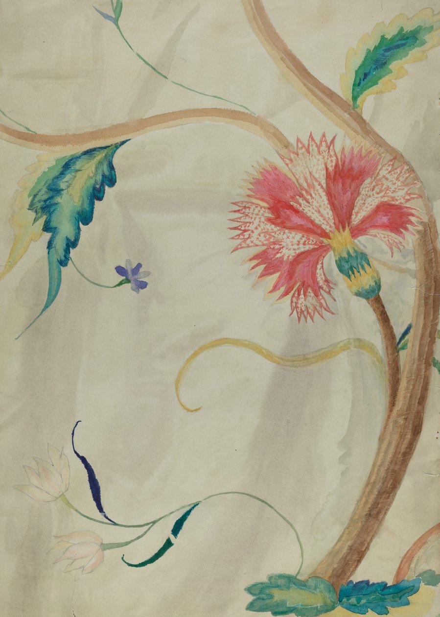 Crewel Embroidery by Helen D. Bashian