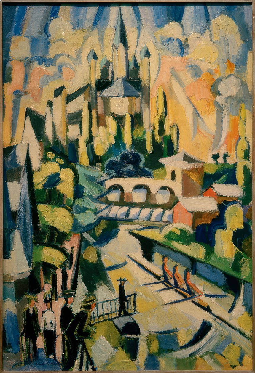 The Cathedral of Limburg by Helmuth Macke