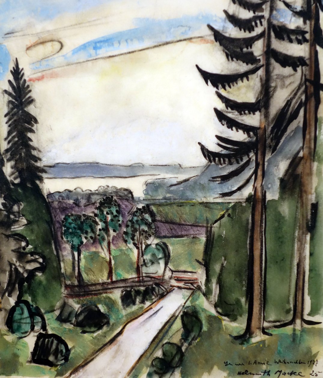 Forest Path by Helmuth Macke