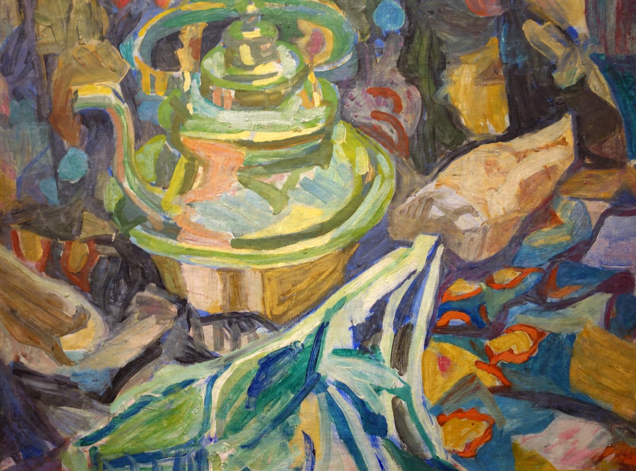 Kettle and Turnip by Helmuth Macke