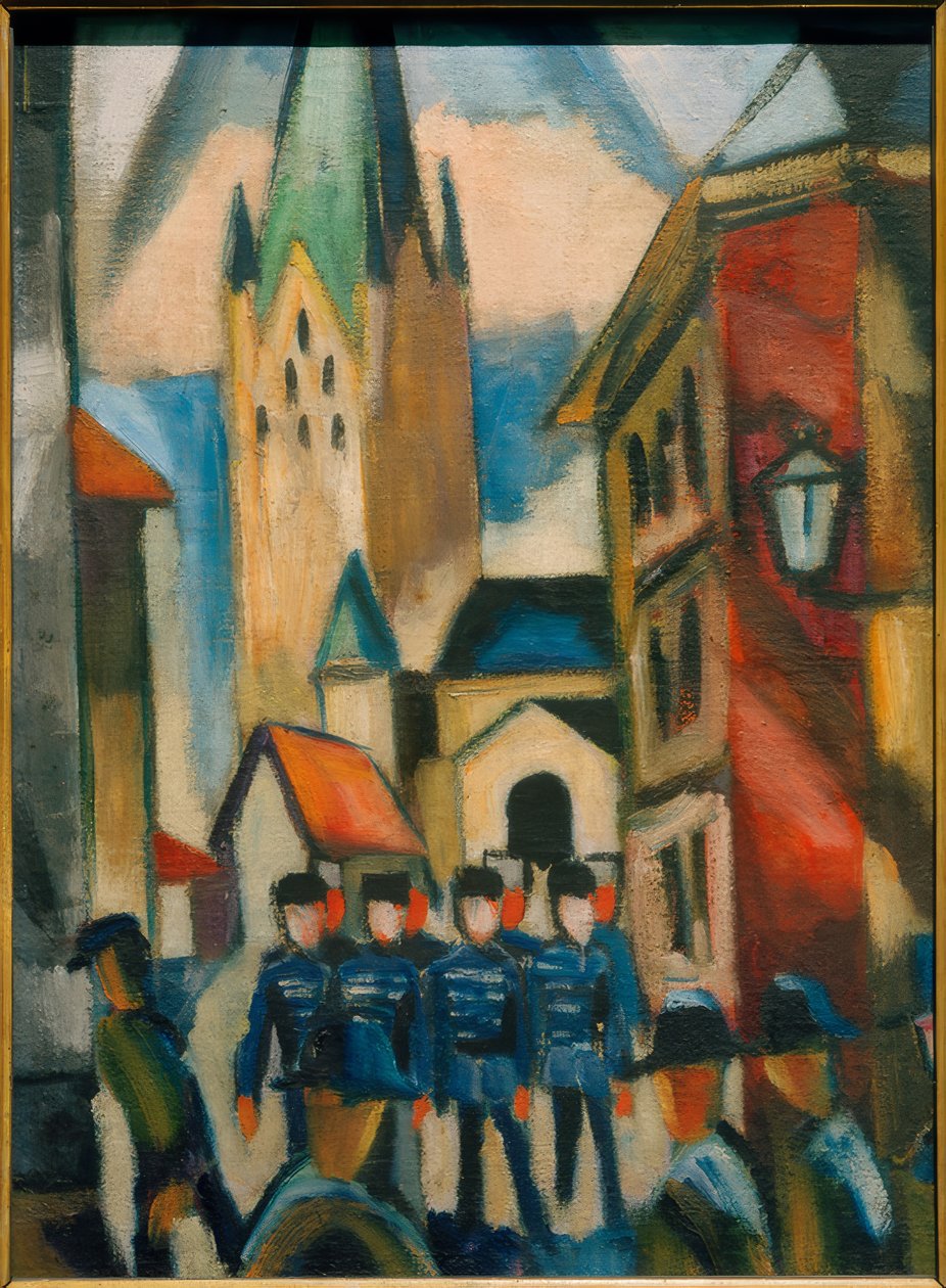 Paderborn Cathedral by Helmuth Macke