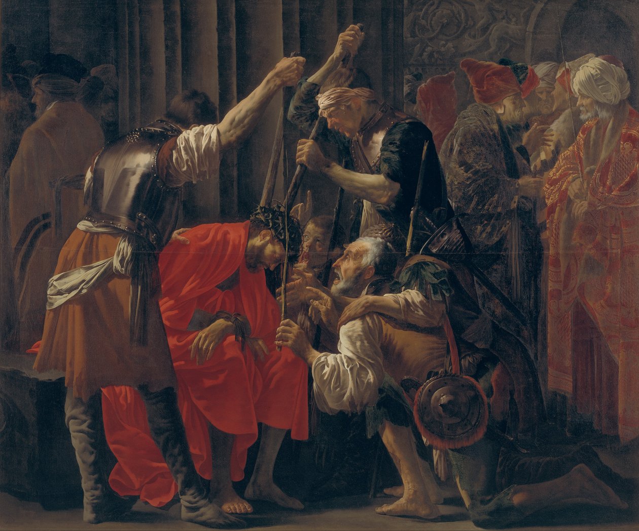 Christ Crowned with Thorns by Hendrick ter Brugghen