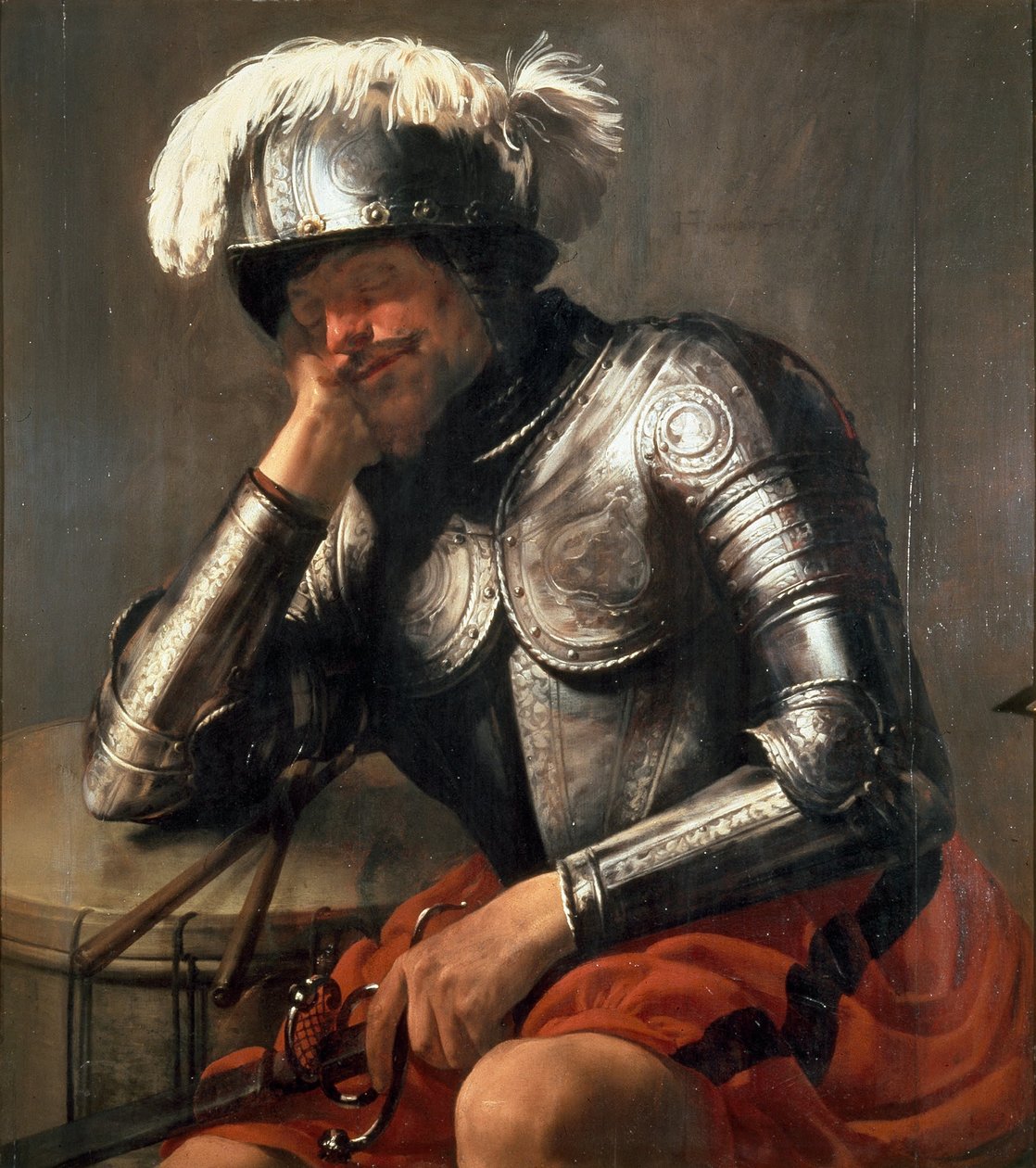 Mars Asleep by Hendrick ter Brugghen