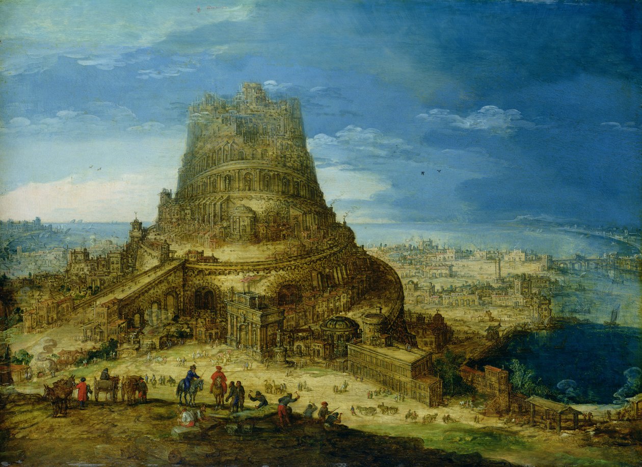 The Building of the Tower of Babel by Hendrick van Cleve