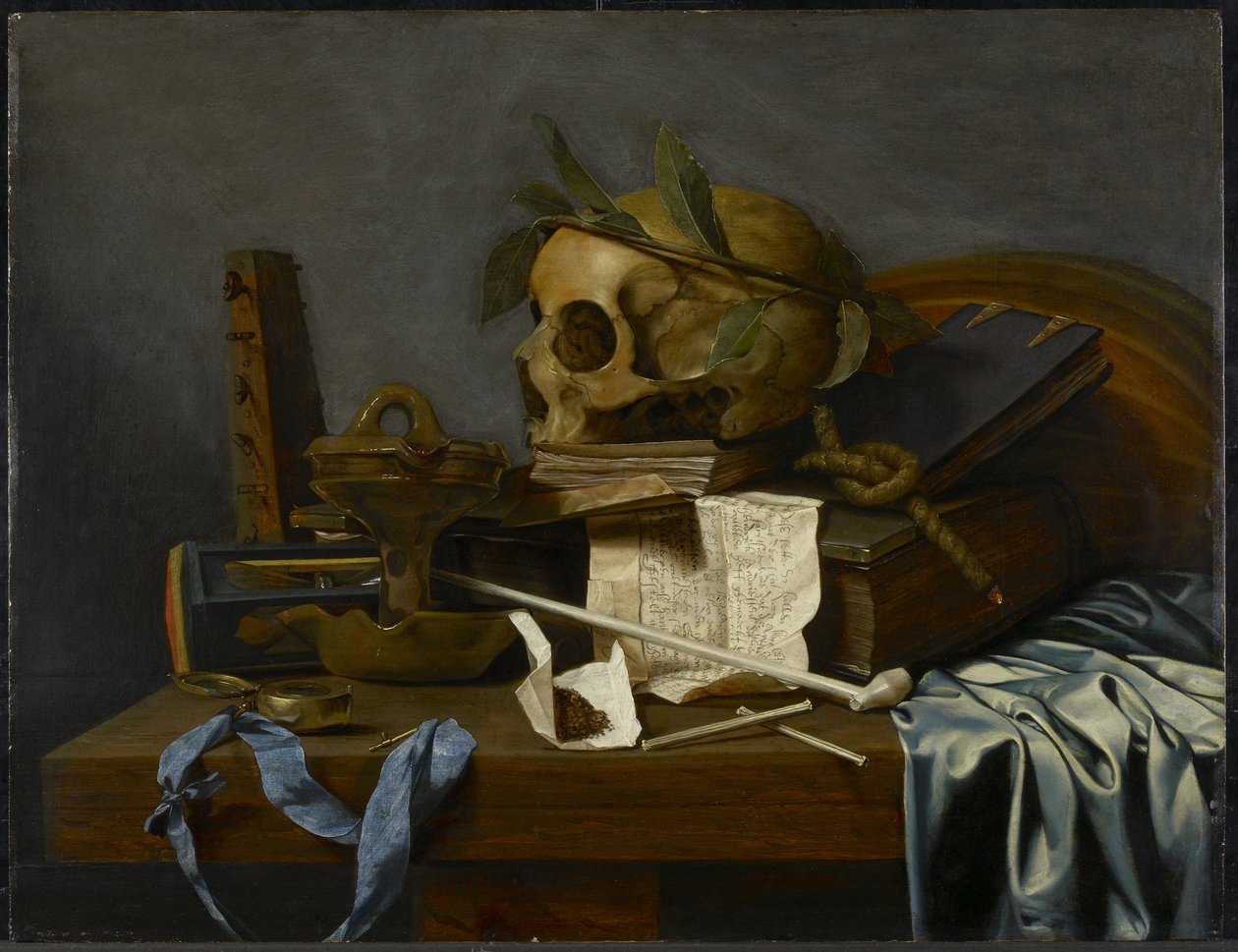 Still Life (Vanitas) by Hendrick Andriessen