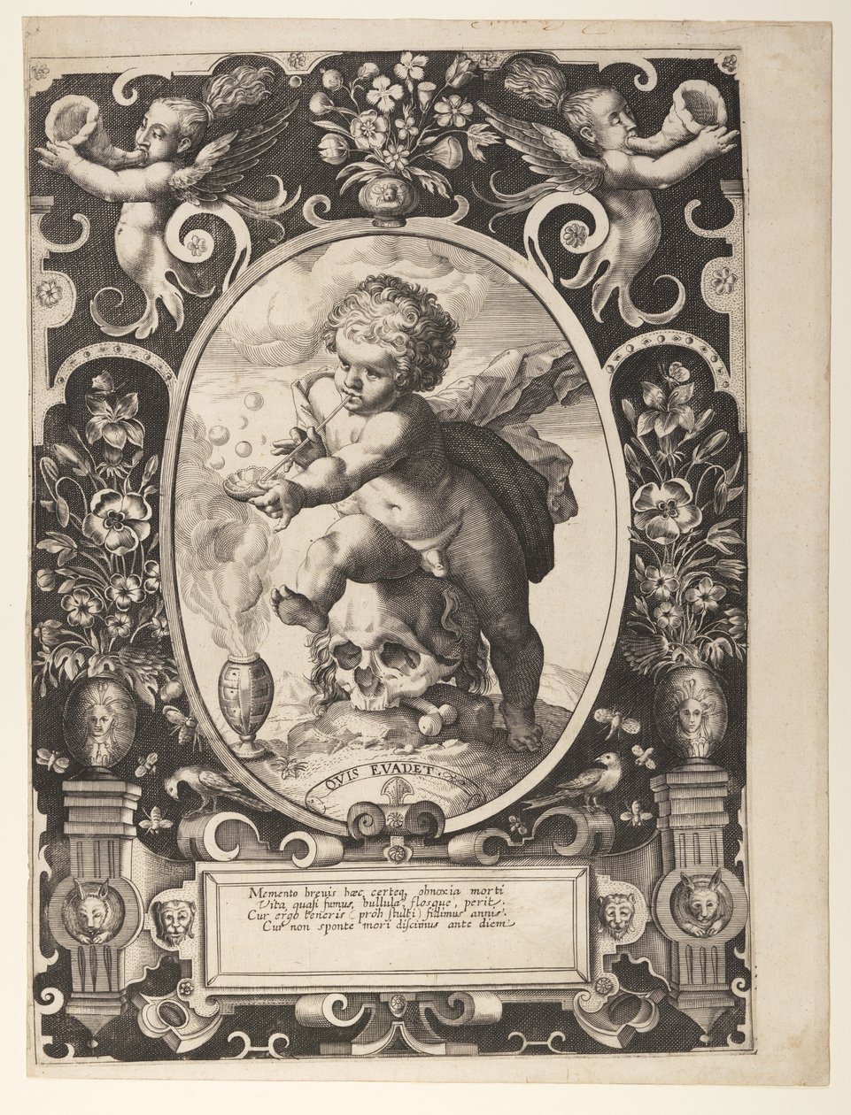 Allegory of Transience (Quis Evadet?) by Hendrick Goltzius