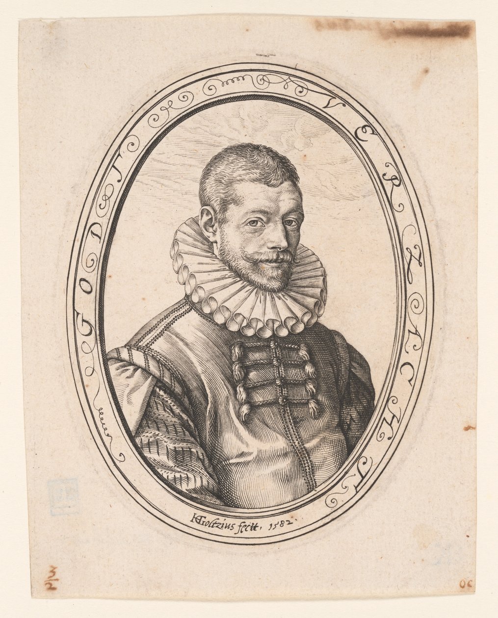 Hans Felbier by Hendrick Goltzius
