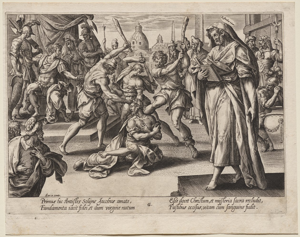 St. James the Less by Hendrick Goltzius