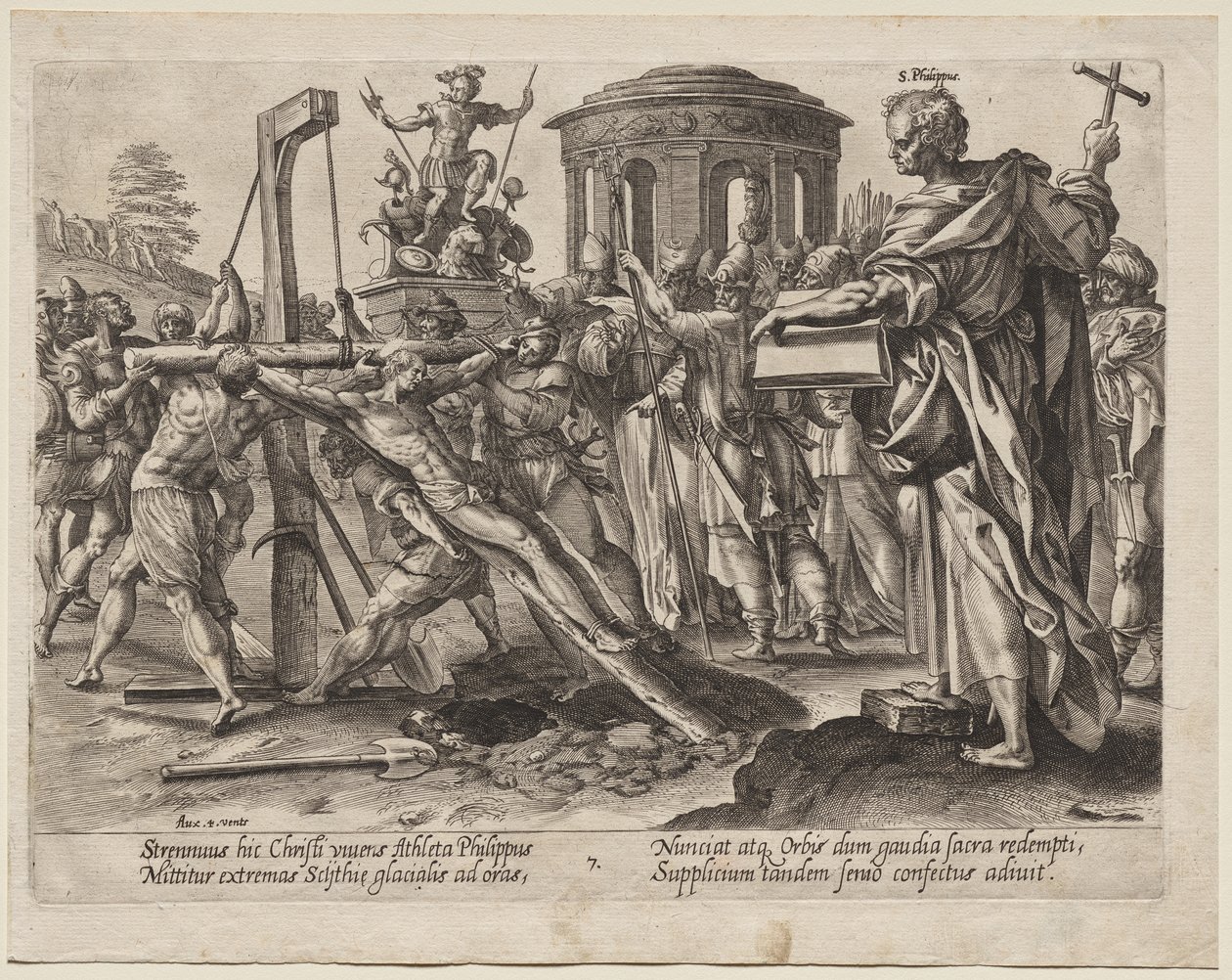 St. Philippus by Hendrick Goltzius