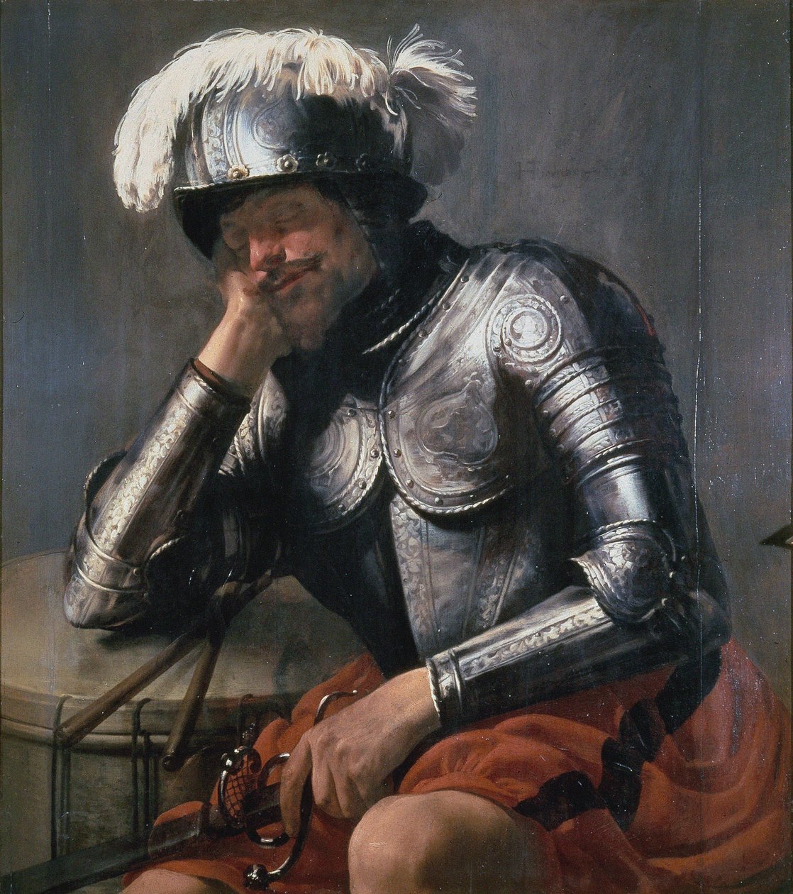 Mars Asleep by Hendrick ter Brugghen
