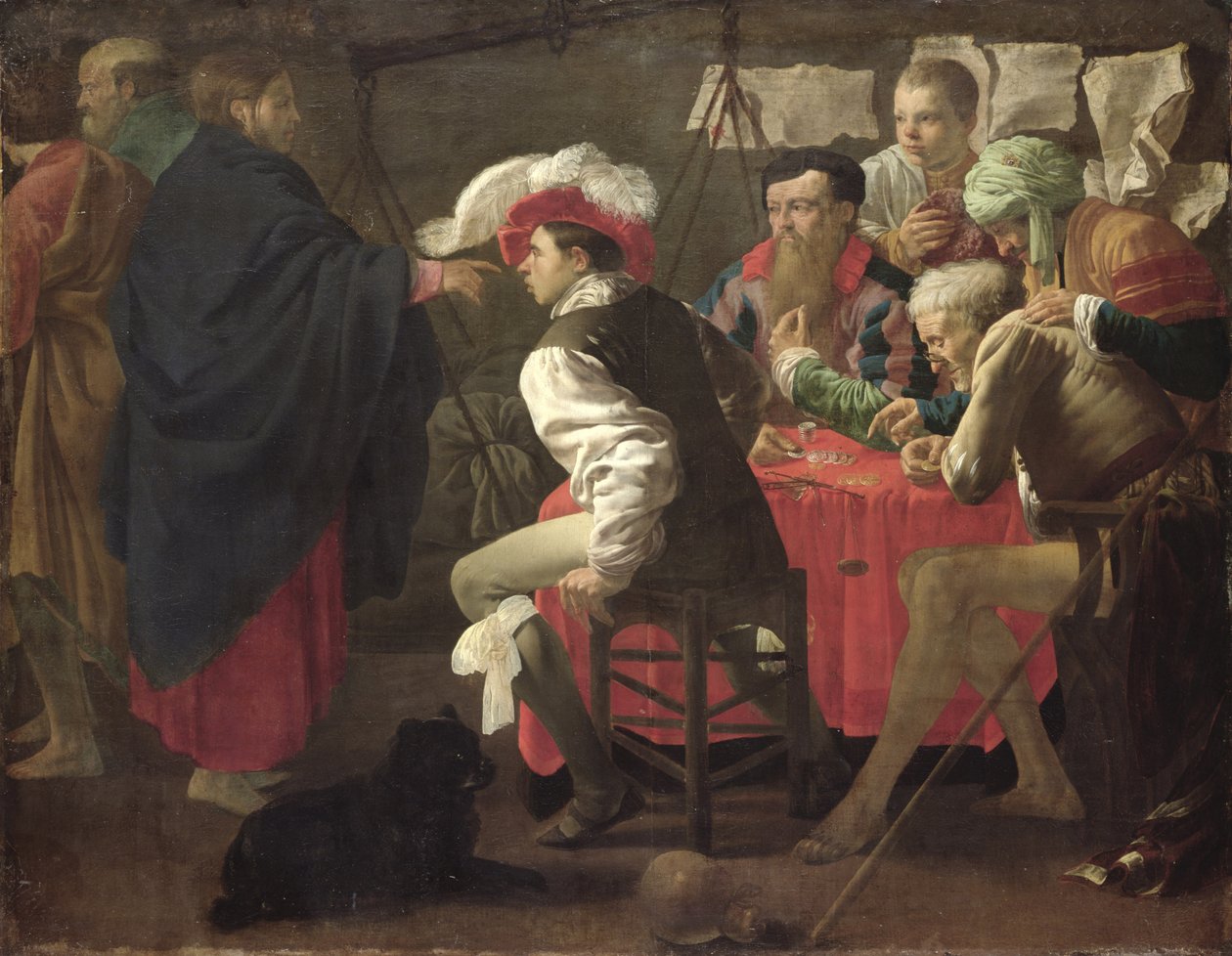 The Calling of St. Matthew, c.1620 by Hendrick ter Brugghen