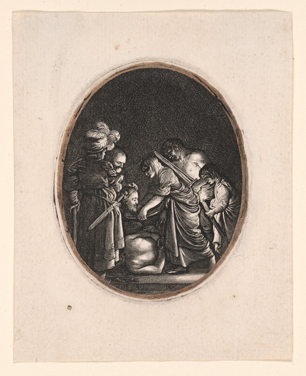 Beheading of St. John the Baptist by Hendrick von Goudt