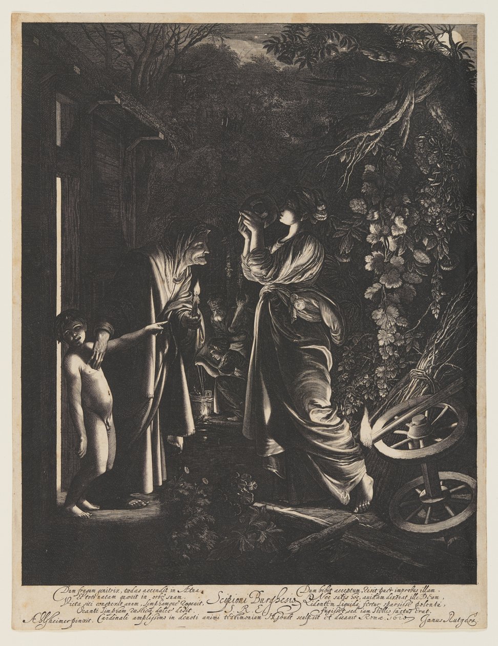 The Mocking of Ceres by Hendrick von Goudt