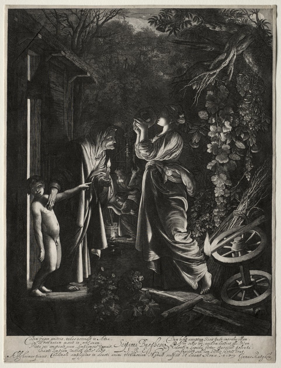 The Mocking of Ceres by Hendrik Goudt