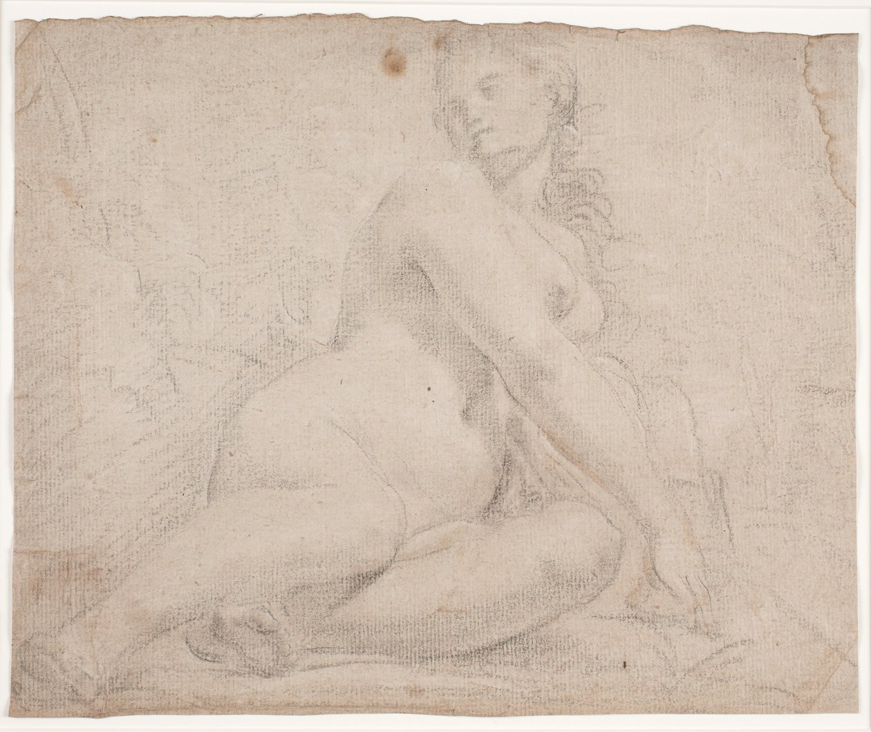 Female Model Study by Hendrik Krock
